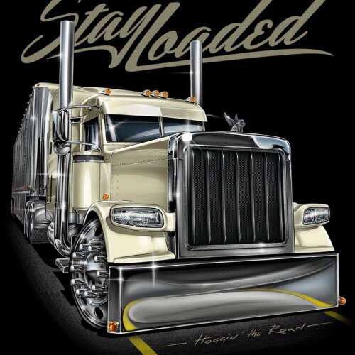 Stay Loaded "Hoggin' The Road" T-Shirt