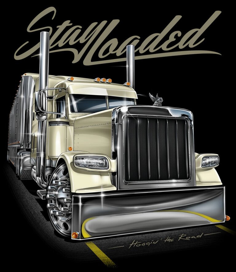 Stay Loaded "Hoggin' The Road" T-Shirt