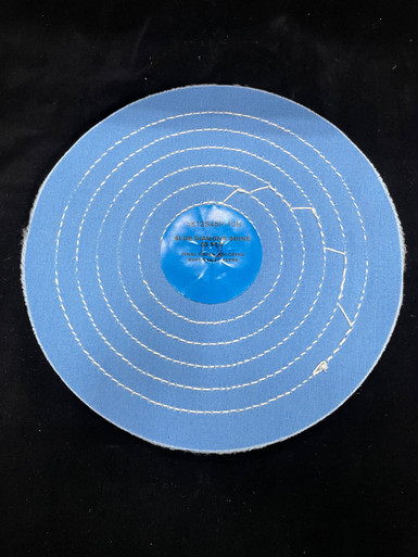 Zephyr Blue Diamond Finish Buff