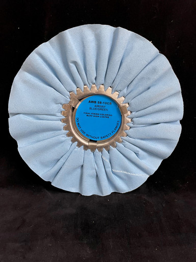 AWB58-10CB_2__16515.1614572413.386.513 Zephyr Blue/Green Airway Buffing Wheel - 10 inch