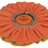 Zephyr Orange/Yellow Kwik Kut Airway Buffing Wheel - 10 inch