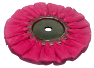 Zephyr Z-Red Clear Dip Very Heavy Cutting Airway Buffing Wheel