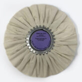 Zephyr White/Purple Cut & Color Airway Buffing Wheel - 10 inch