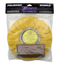 Zephyr Primary Cutting Airway Buffing Wheel with 1lb Tripoli Rouge Bar