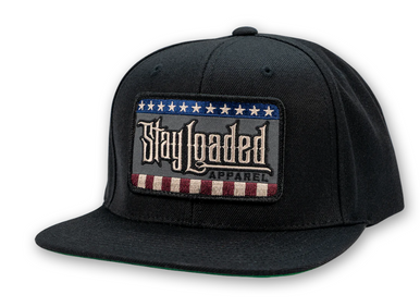 Hat1__87823.1751793902.386.513 STAY LOADED Stars and Stripes Hat - RWB
