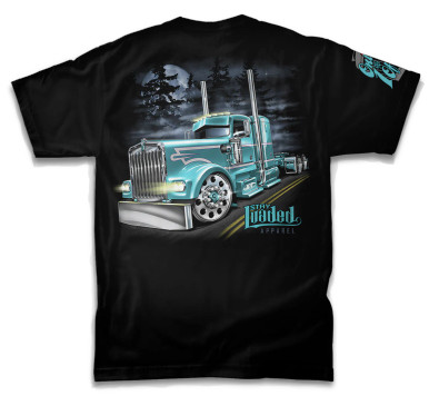 Stay_Loaded_Teal_back__45114.1752059324.386.513 Stay Loaded "Hot Rod KW" T-Shirt