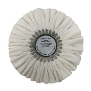 Zephyr White Showstopper Airway Buffing Wheel - 10 inch