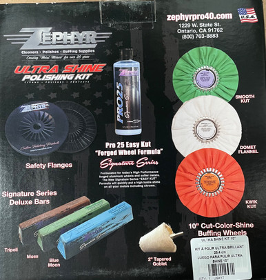 Zephyr Ultra Shine Polishing Kit